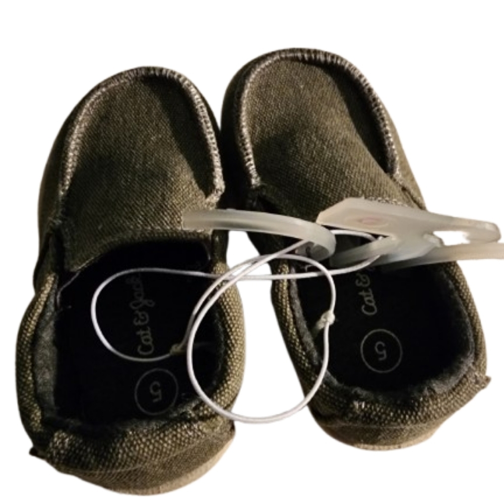 NWT Cat & Jack Toddler Boys Breslin Slip-ons - Size 5